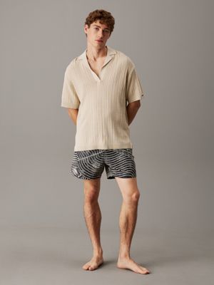 pelican open knit beach polo shirt for men calvin klein