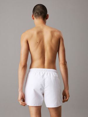 pvh white/ruby wine 2 pack medium drawstring swim shorts for men calvin klein