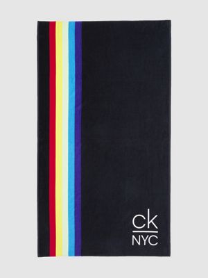 calvin klein beach towel sale