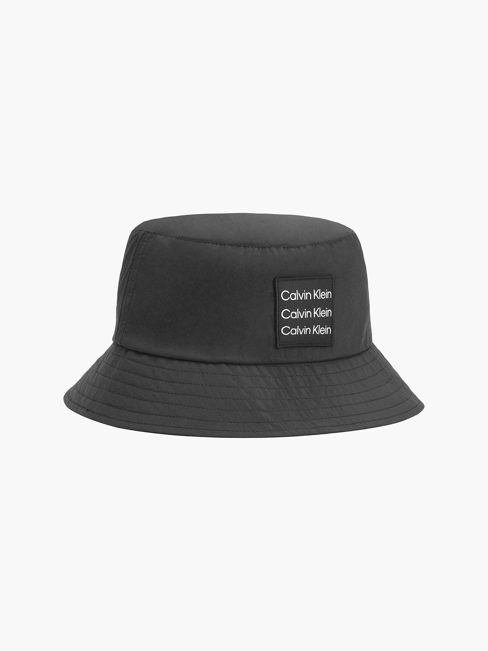Pvh Black Bucket Hat - CK Nylon undefined unisex Calvin Klein