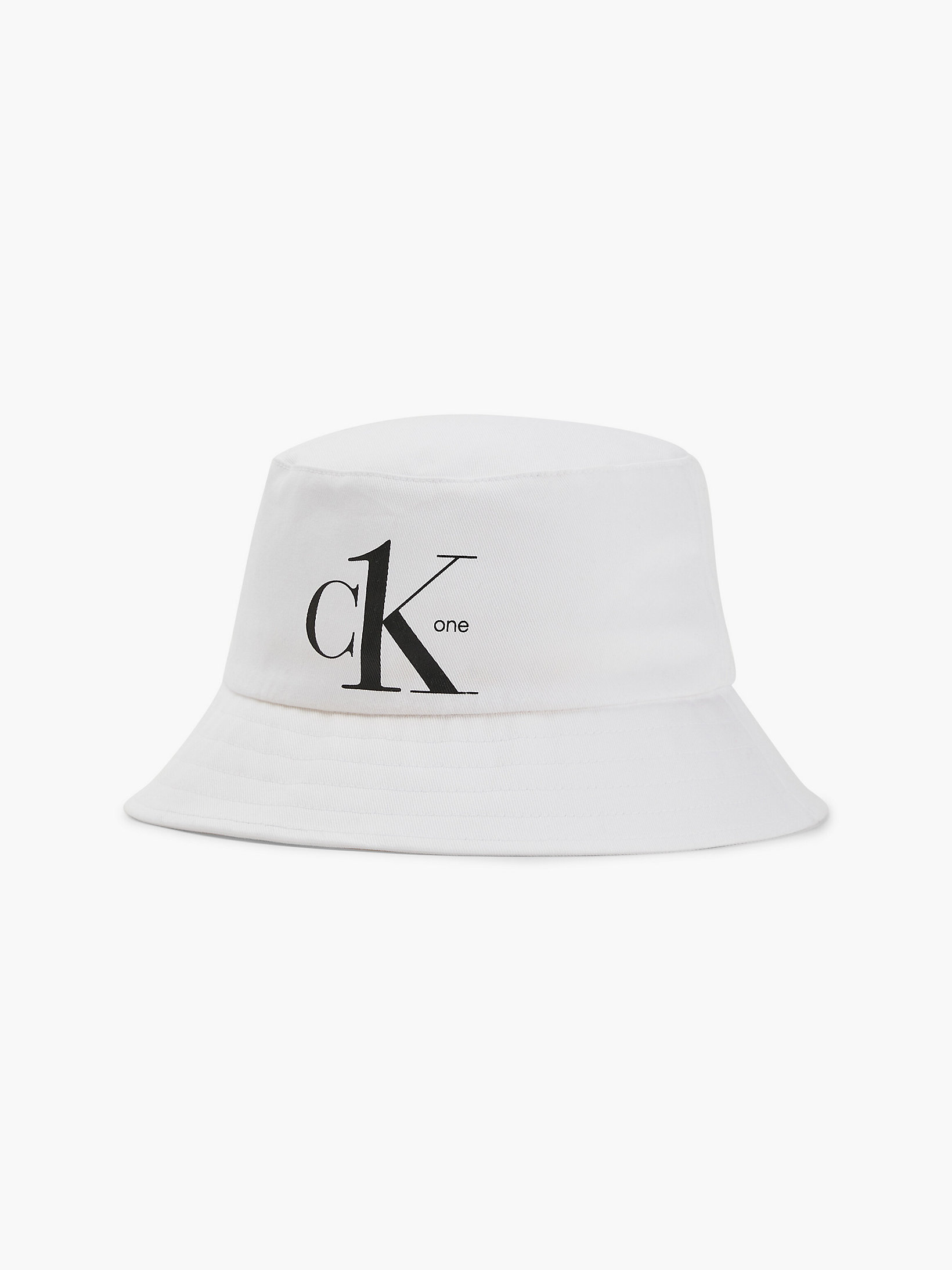 Pvh Classic White > Kapelusz Typu Bucket Hat Z Bawełny Organicznej - CK One > undefined unisex - Calvin Klein