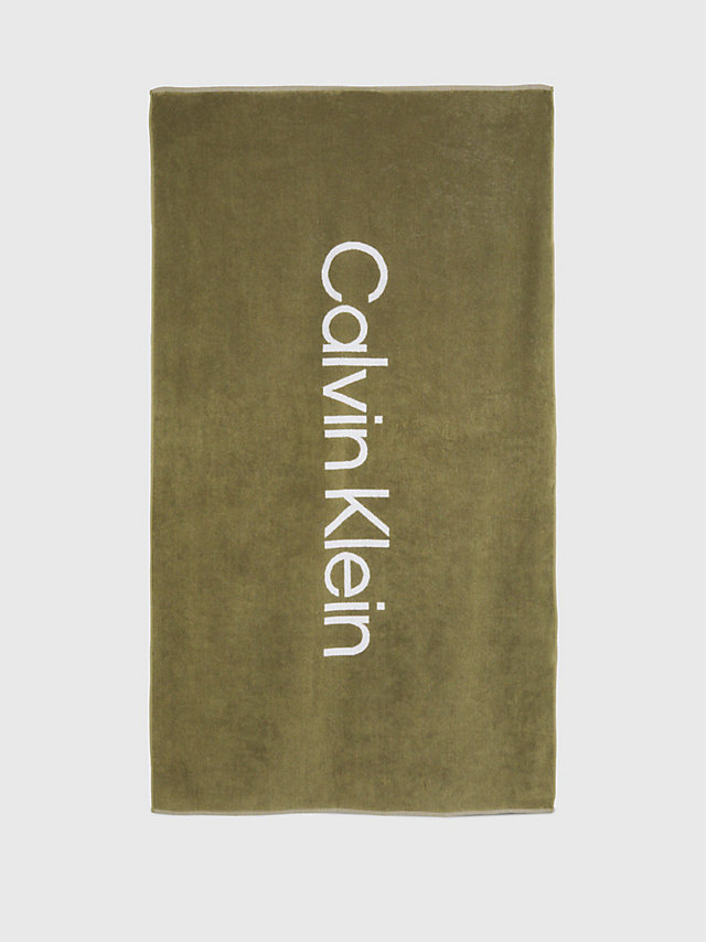 New Basil Beach Towel undefined unisex Calvin Klein