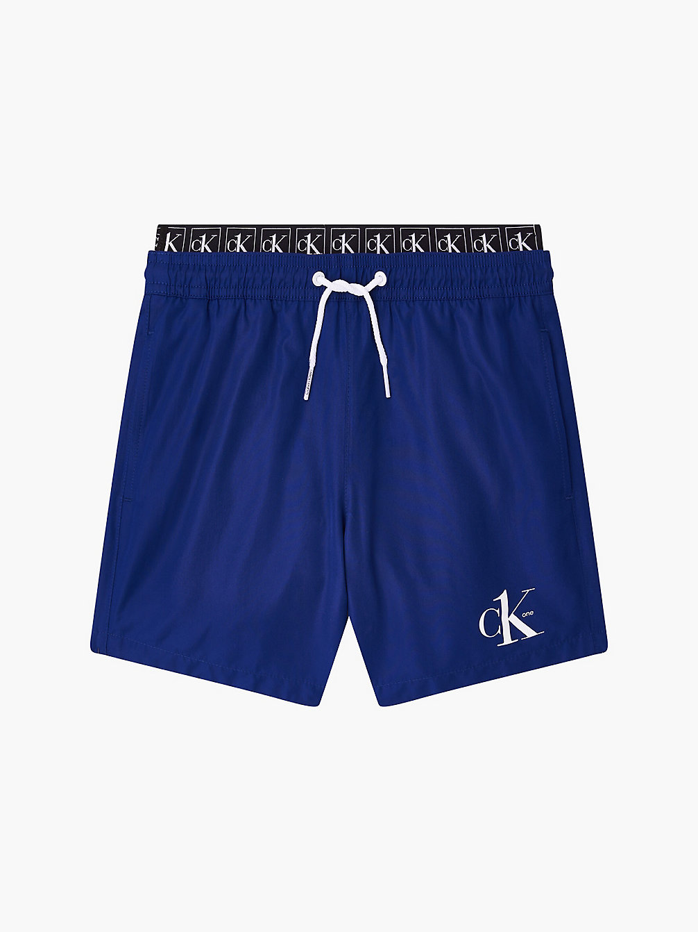 BOLD BLUE Boys Swim Shorts - CK One undefined boys Calvin Klein