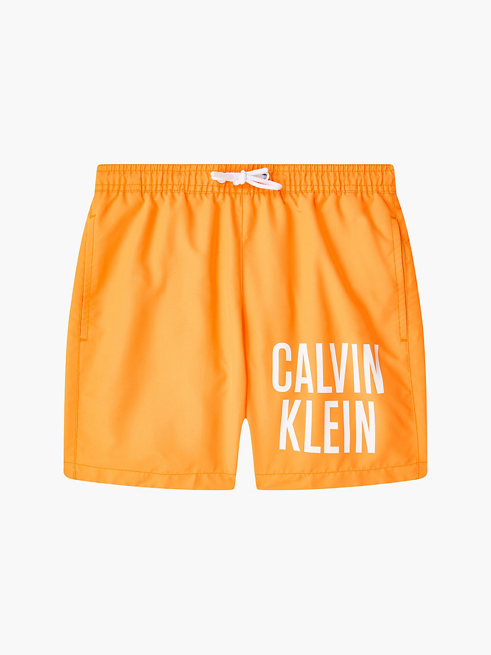 MANGO ORANGE Boys Swim Shorts - Intense Power undefined boys Calvin Klein