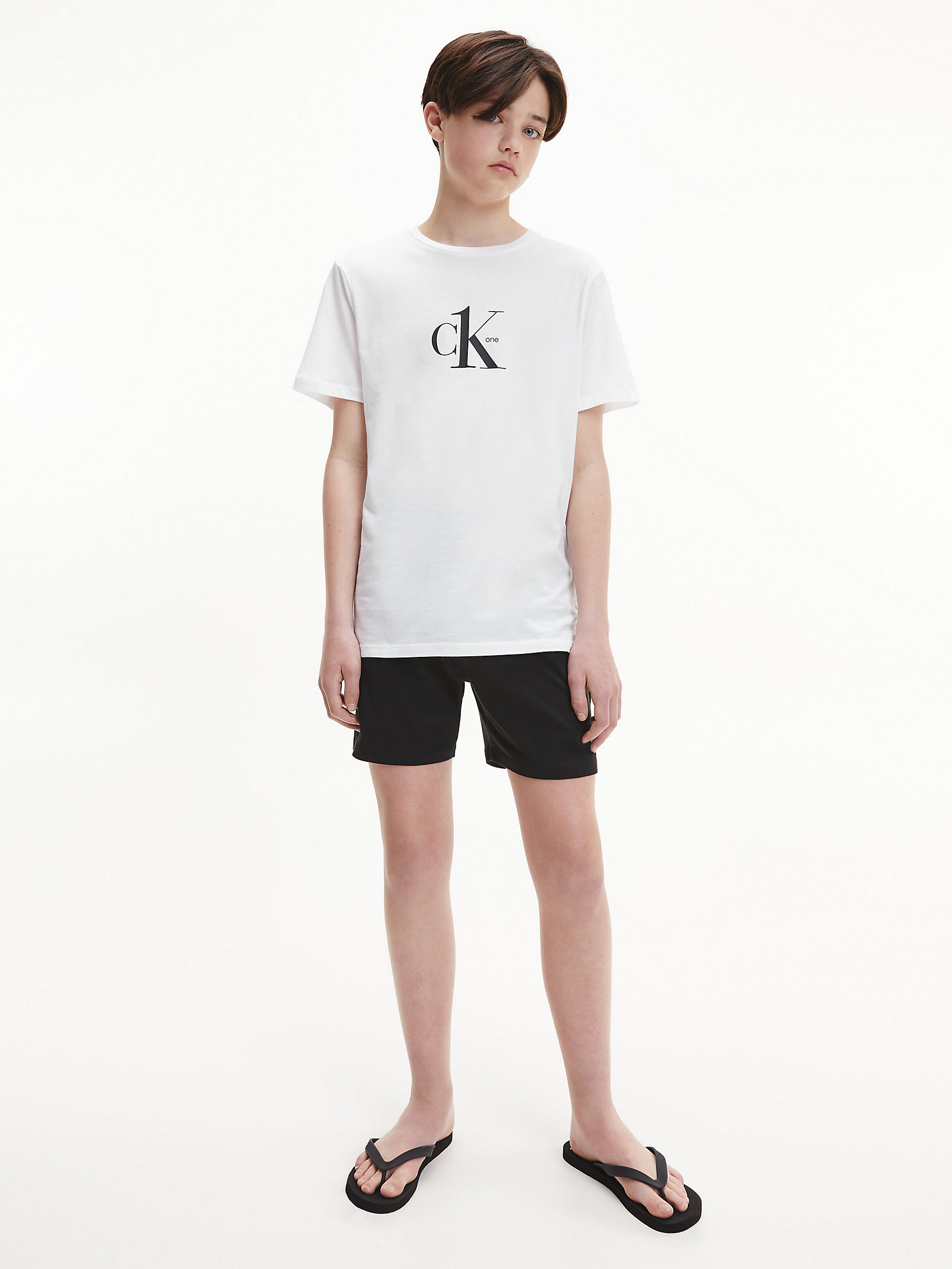 Camiseta De Playa Para Niño - CK One > Pvh Classic White > undefined boys > Calvin Klein