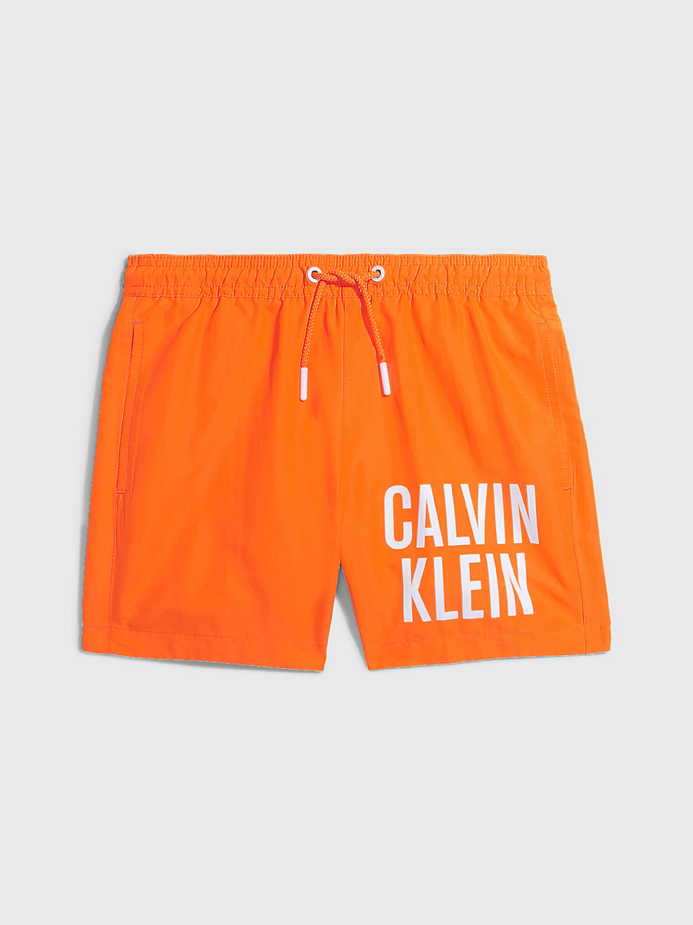 SUN KISSED ORANGE Boys Swim Trunks - Intense Power undefined boys Calvin Klein