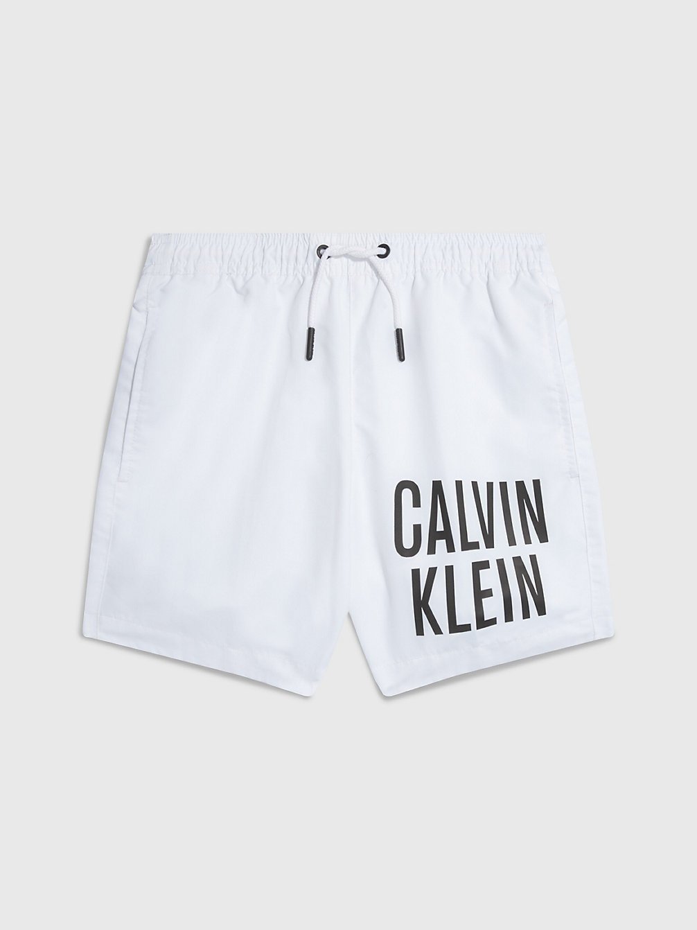 PVH CLASSIC WHITE Short De Bain Pour Garçon - Intense Power undefined garcons Calvin Klein