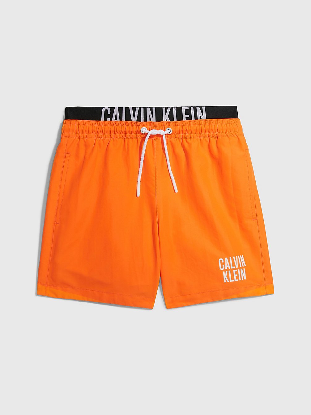 SUN KISSED ORANGE Short De Bain Pour Garçon - Intense Power undefined garcons Calvin Klein
