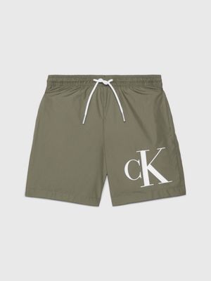 Boys Swim Shorts CK Monogram Calvin Klein KV0KV00049LDY