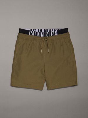 green boys swim shorts - intense power for boys calvin klein jeans