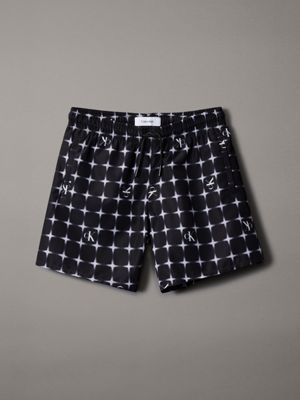 black boys swim shorts - ck monogram for boys calvin klein jeans