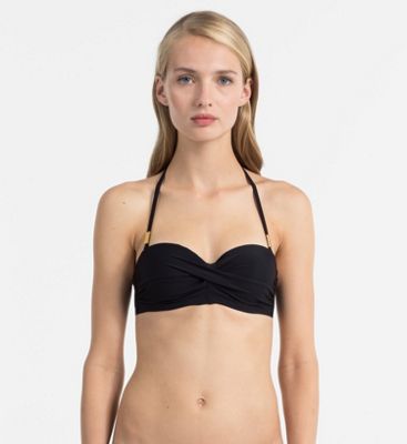 calvin klein bandeau bikini top