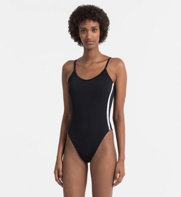 calvin klein black swimwear