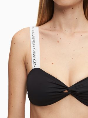 bandeau bikini top calvin klein