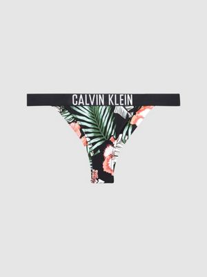 brazilian bikini bottom black calvin klein