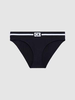 brazilian bikini bottom black calvin klein