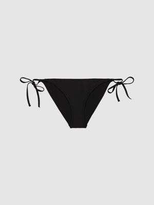 black tie side bikini bottoms