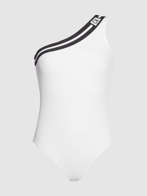 calvin klein one shoulder swimsuit