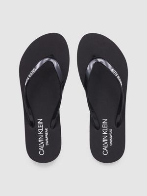 calvin klein swimwear flip flops