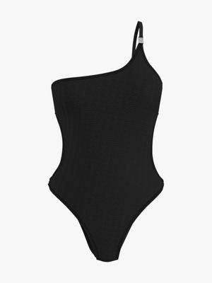 Cut Out Swimsuit Core Textured Calvin Klein Kw0kw01337beh