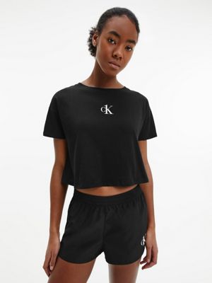 Cropped T-shirt - CK Klein® | KW0KW01366BEH