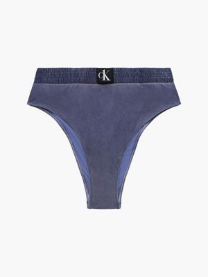 High Waisted Bikini Bottom Ck Authentic Calvin Klein Kw0kw01487dyh