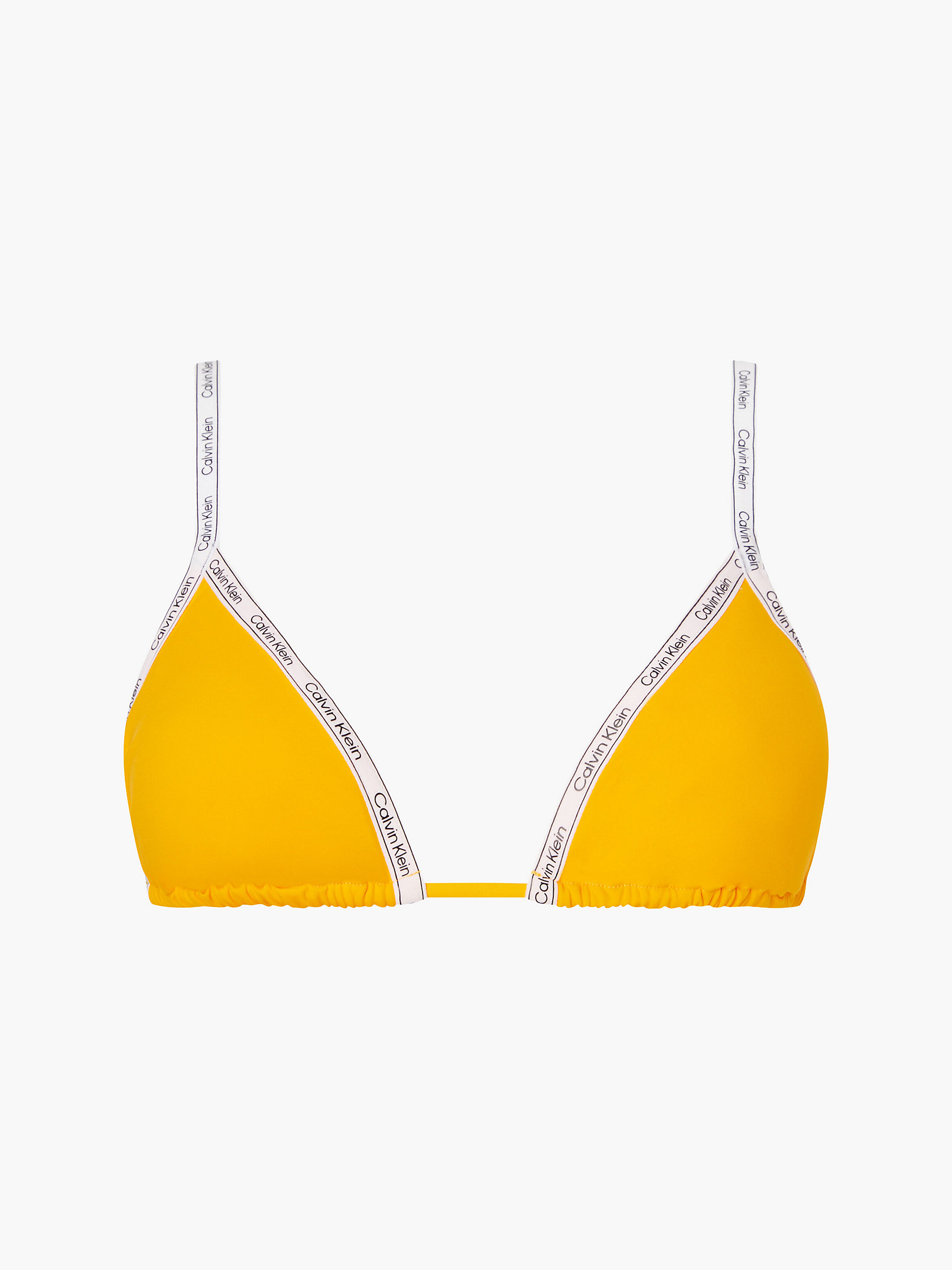 Blazing Sun Triangle Bikini Top - Logo Tape undefined women Calvin Klein