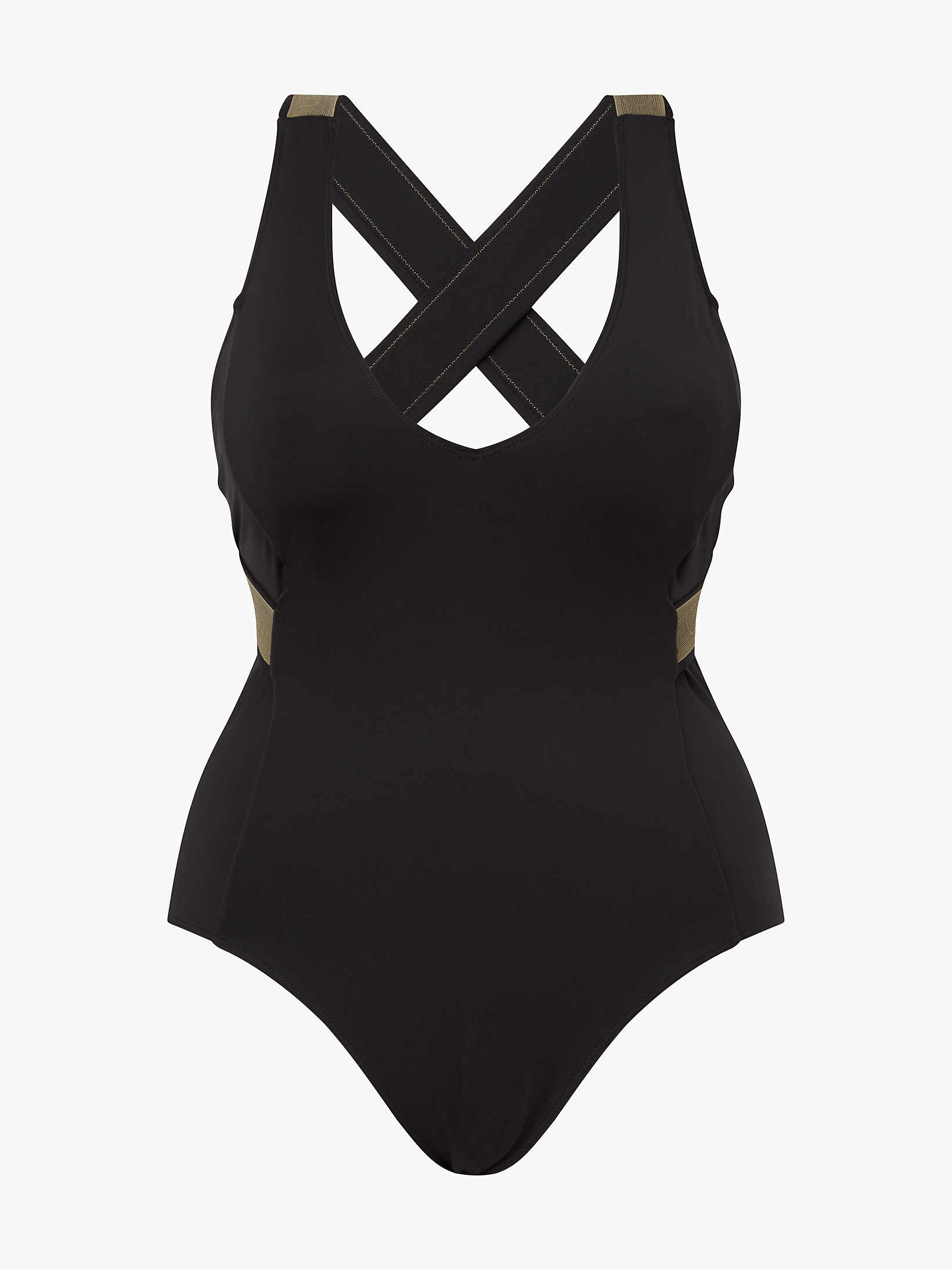 Pvh Black Plus Size Swimsuit - CK Curve undefined women Calvin Klein