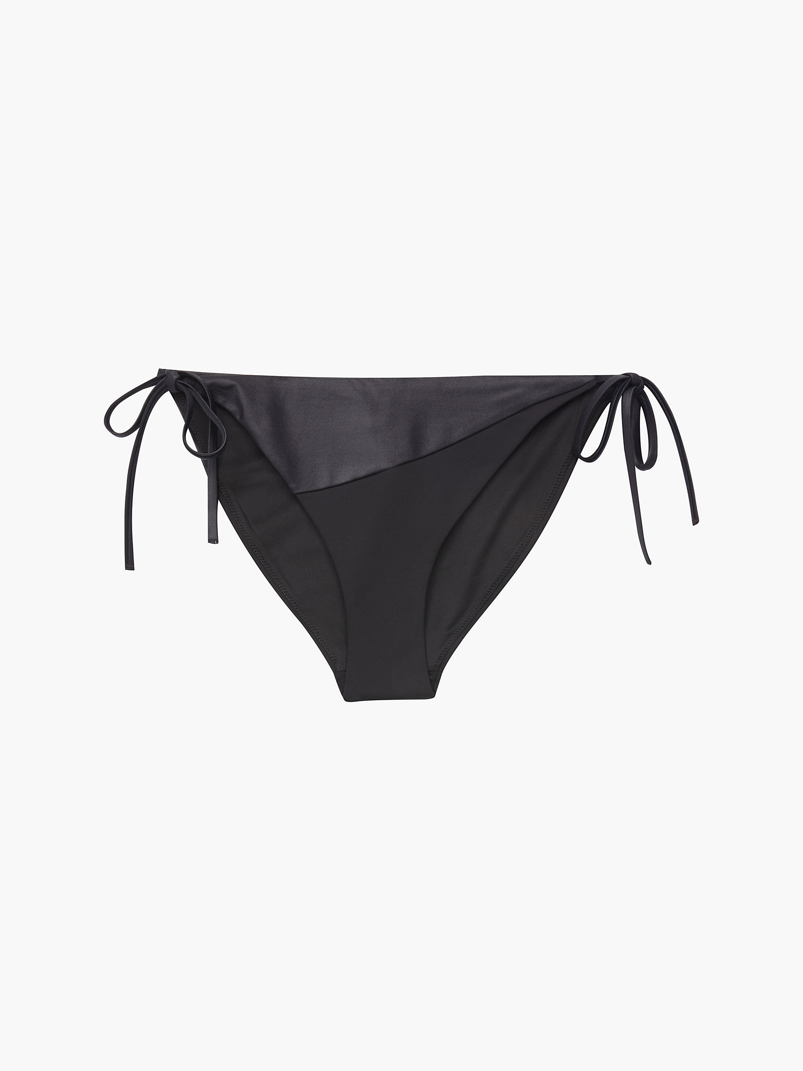 Pvh Black Tie Side Bikini Bottom - Core Essentials undefined women Calvin Klein