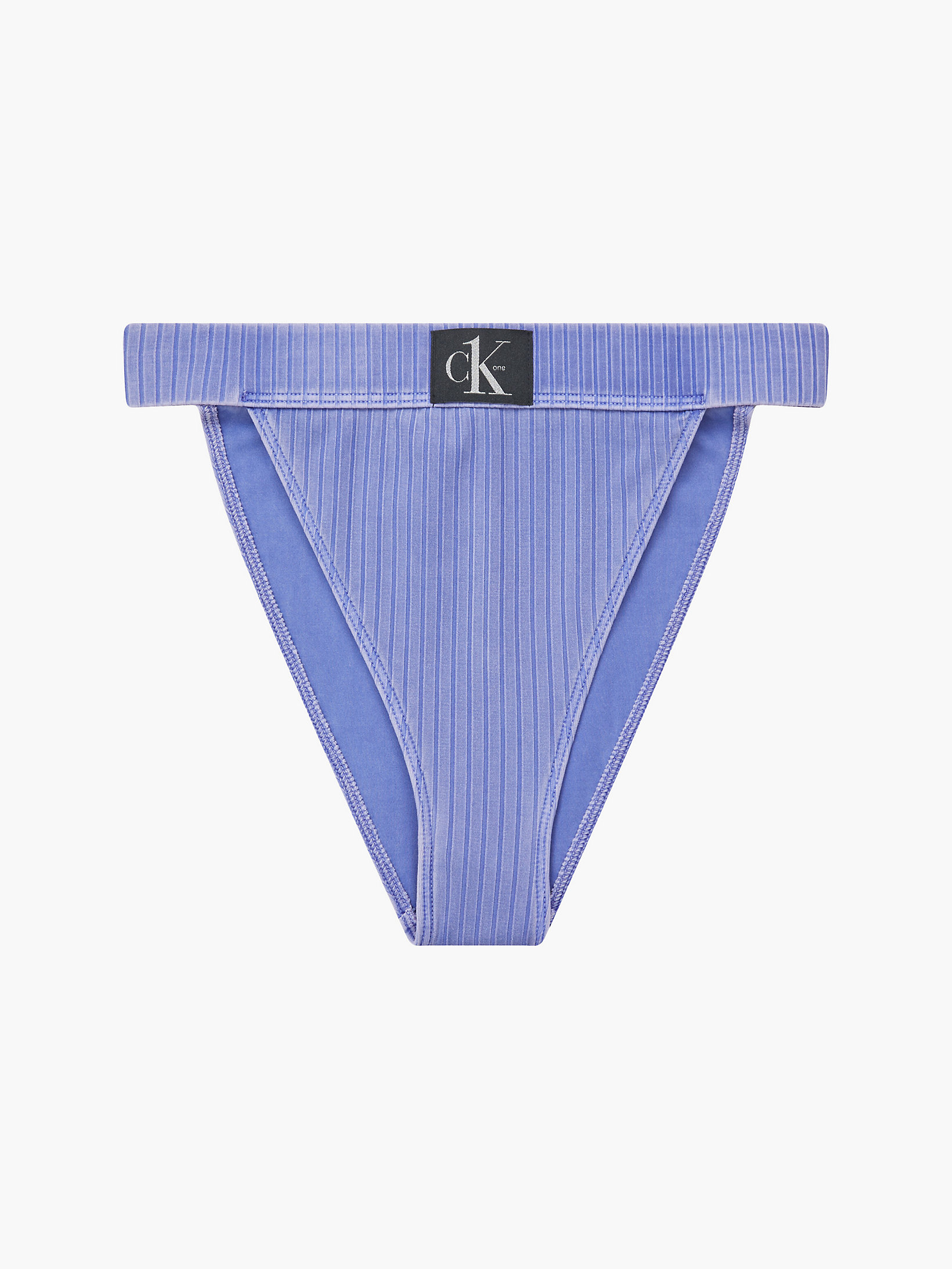 Wild Bluebell High Waisted Bikini Bottoms - CK Authentic undefined women Calvin Klein