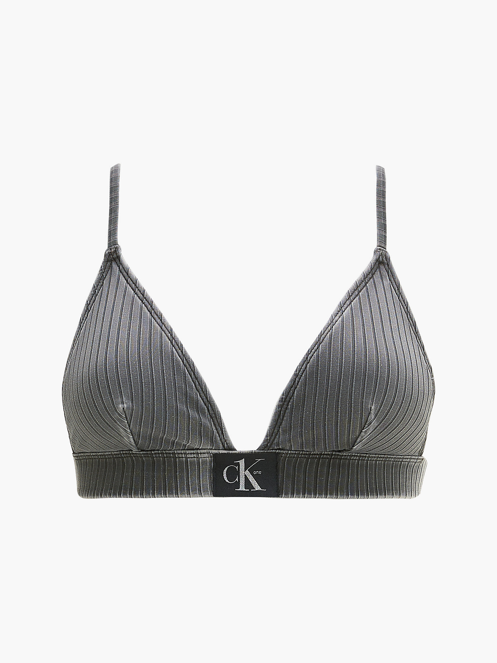 Pvh Black Triangle Bikini Top - CK Authentic undefined women Calvin Klein