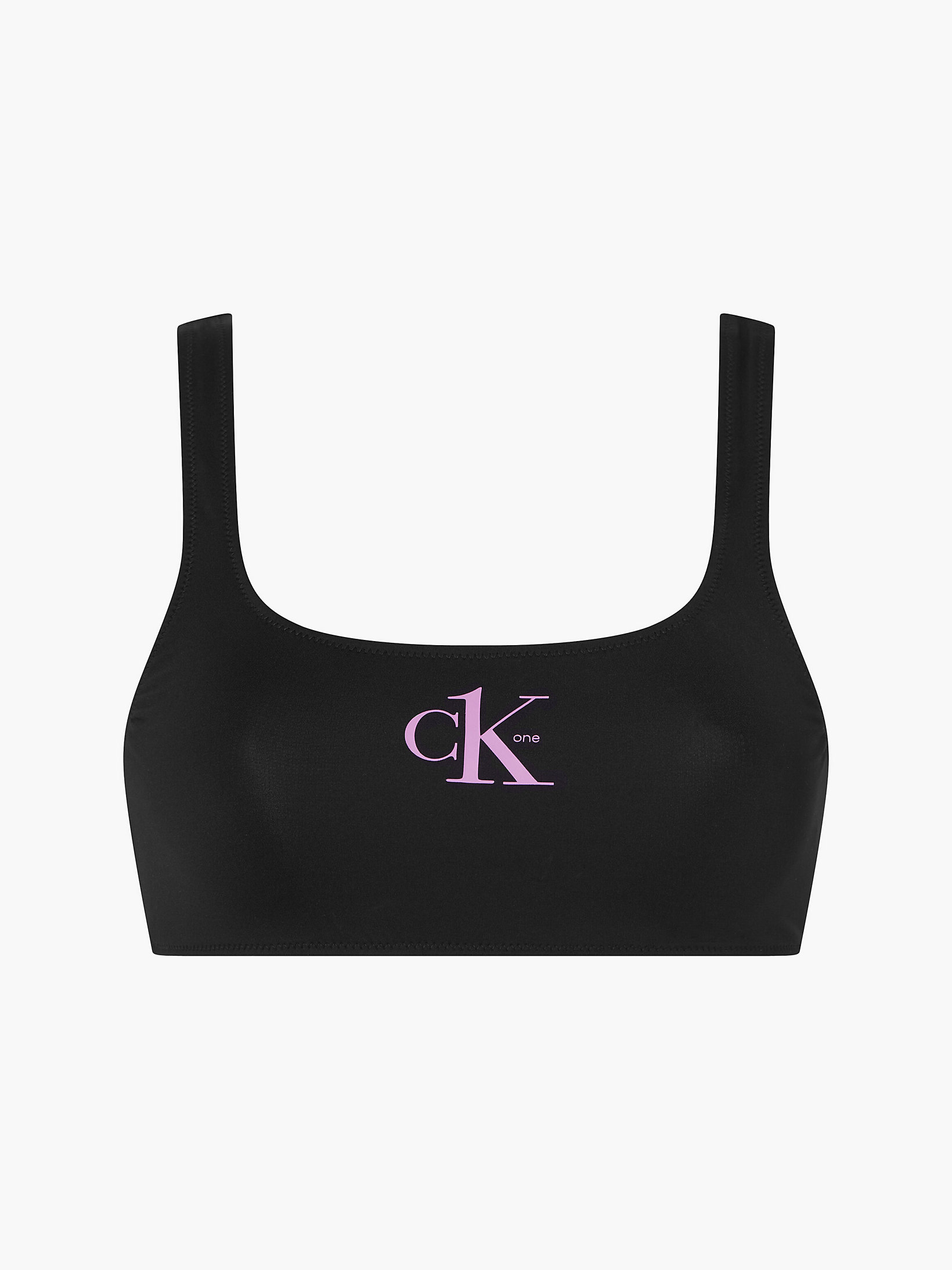 Pvh Black Top Bikini A Bralette - CK One undefined donna Calvin Klein