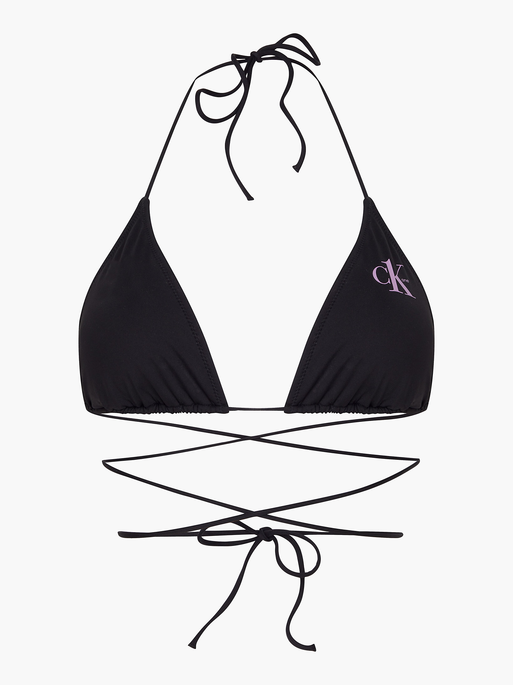 Pvh Black Triangle Bikini Top - CK One undefined women Calvin Klein