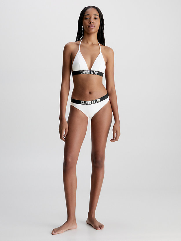 PVH CLASSIC WHITE Haut de bikini triangle - Intense Power for femmes CALVIN KLEIN