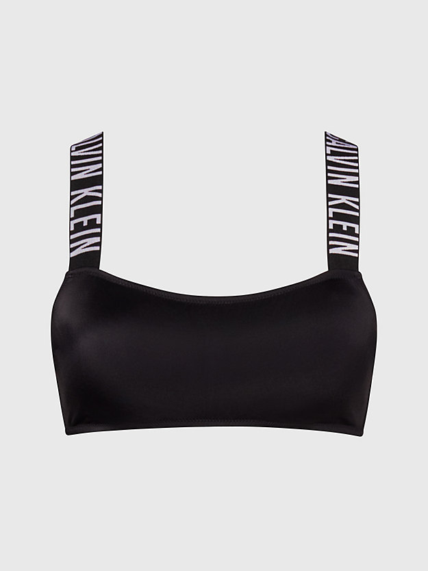 PVH BLACK Góra od bikini typu bandeau - Intense Power dla Kobiety CALVIN KLEIN