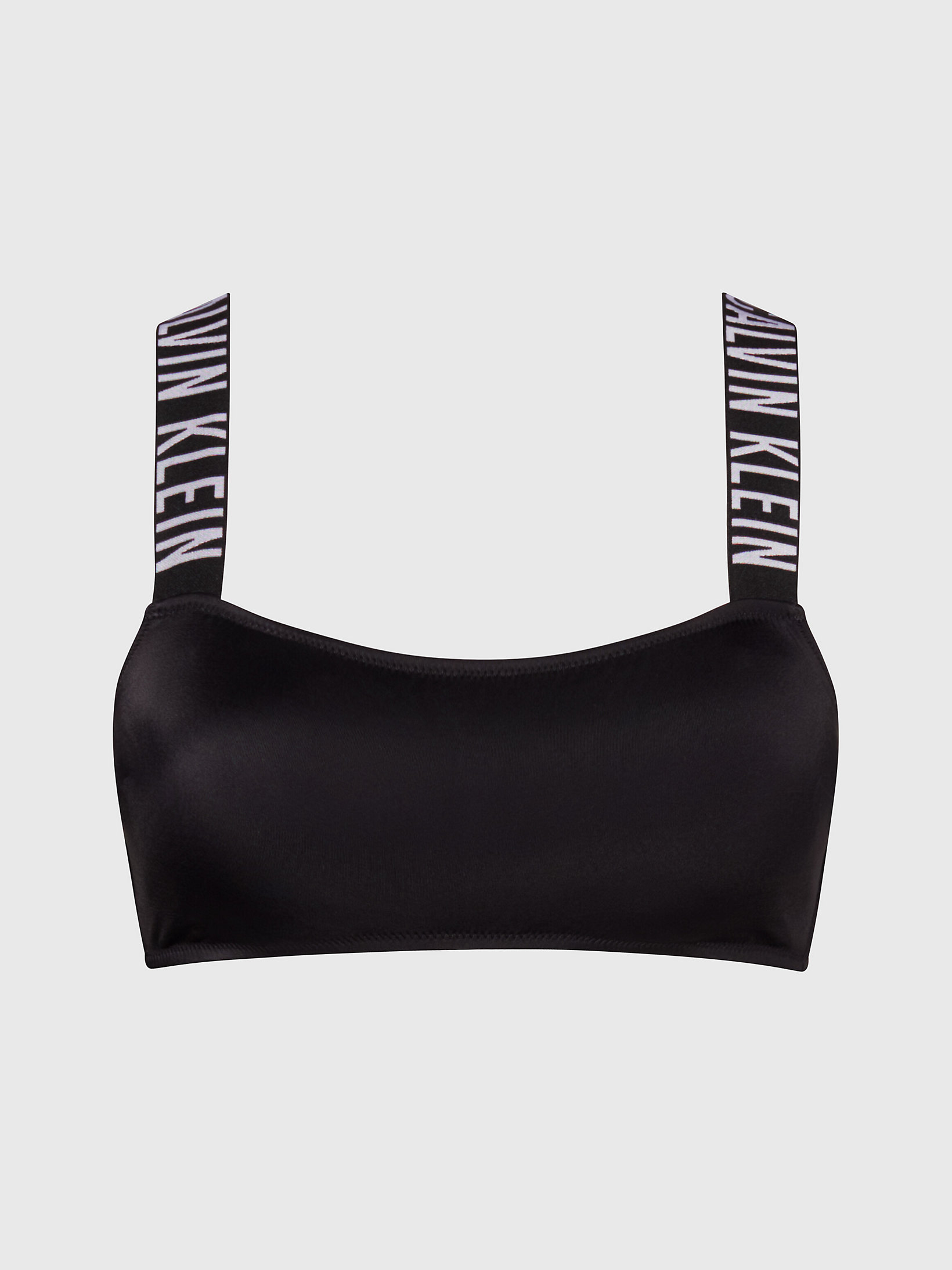 Pvh Black Bandeau Bikini Top - Intense Power undefined women Calvin Klein
