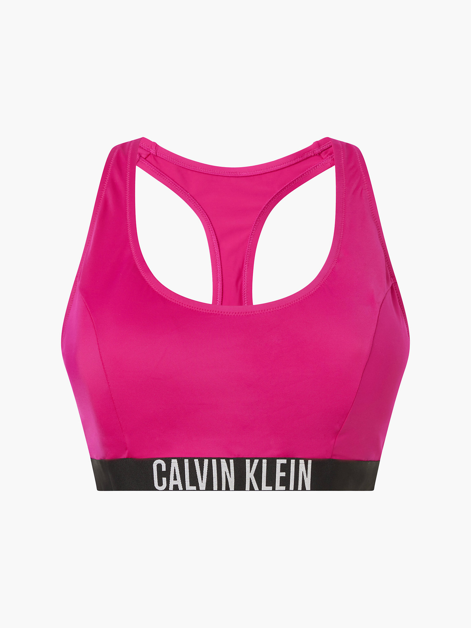Royal Pink Plus Size Bralette Bikini Top - Intense Power undefined women Calvin Klein