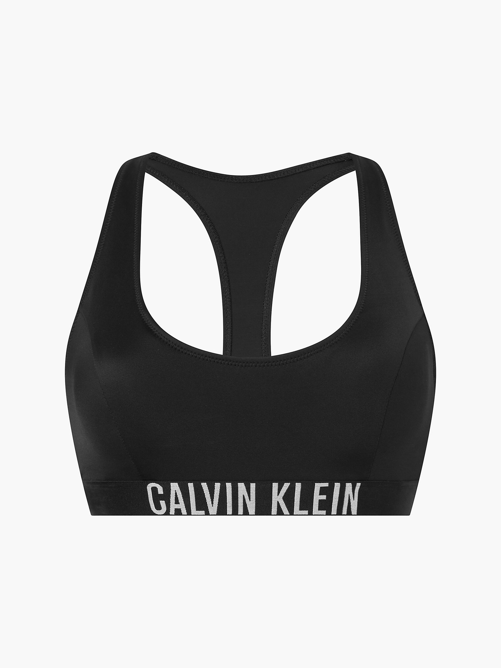 Pvh Black Bralette Bikini Top - Intense Power undefined women Calvin Klein