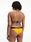 warm yellow triangle bikini top - intense power for women calvin klein