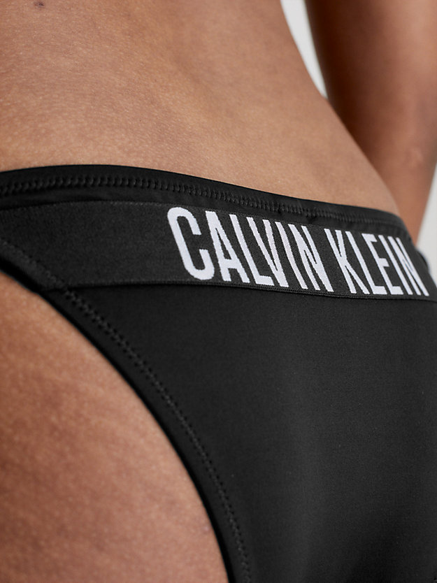 PVH BLACK Dół od bikini wiązany z boku - Intense Power dla Kobiety CALVIN KLEIN