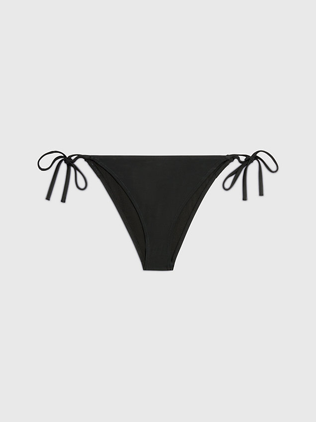black tie side bikini bottoms - intense power for women calvin klein