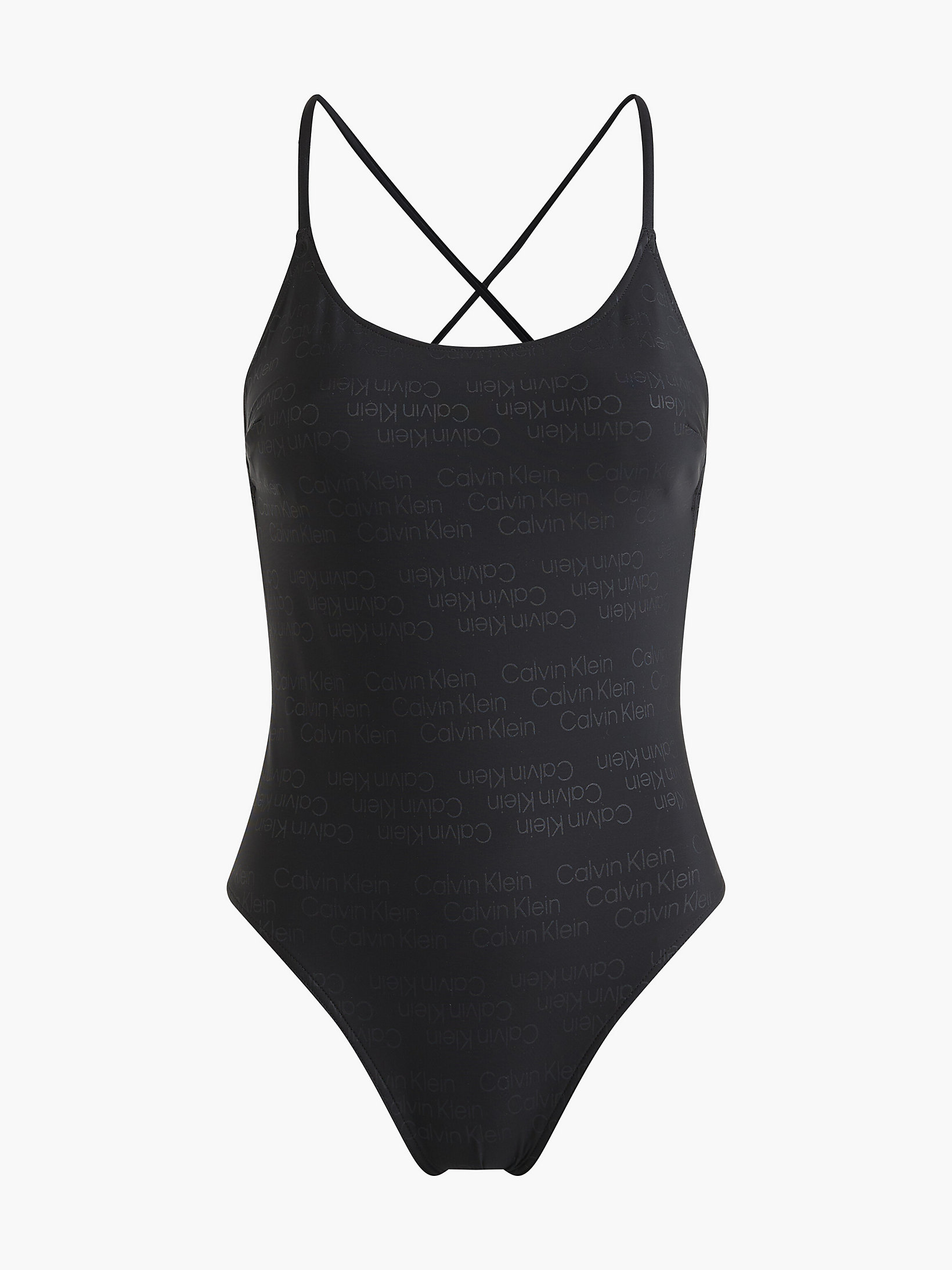 Tonal Logo Black Swimsuit - Tonal Logo undefined women Calvin Klein