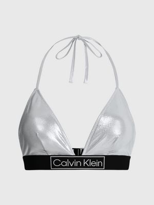 LIGHT CAST Triangle Bikini Top - Core Festive for women CALVIN KLEIN