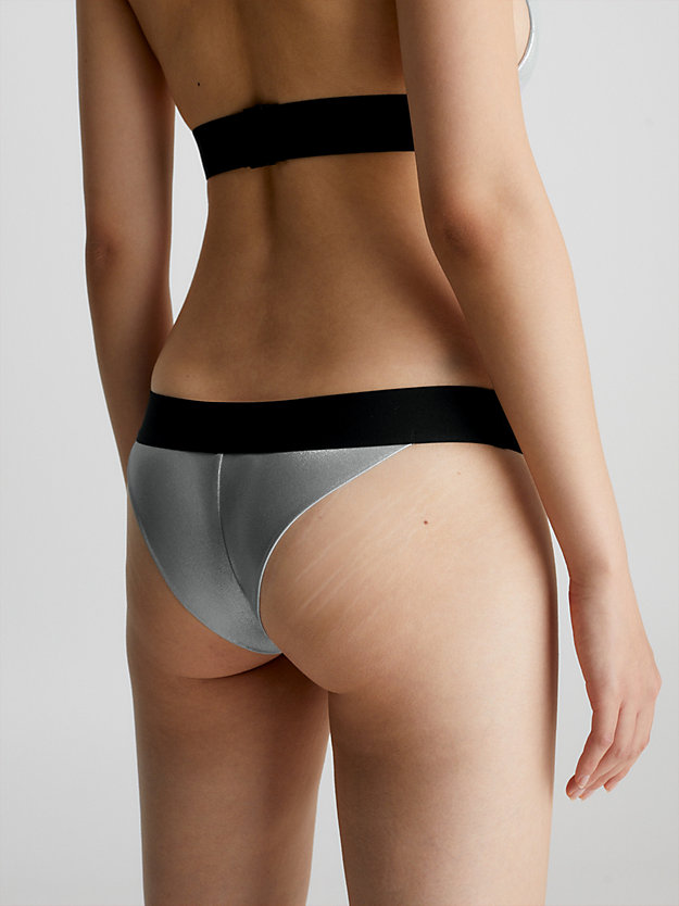 light cast brazilian bikini bottom - core festive for women calvin klein