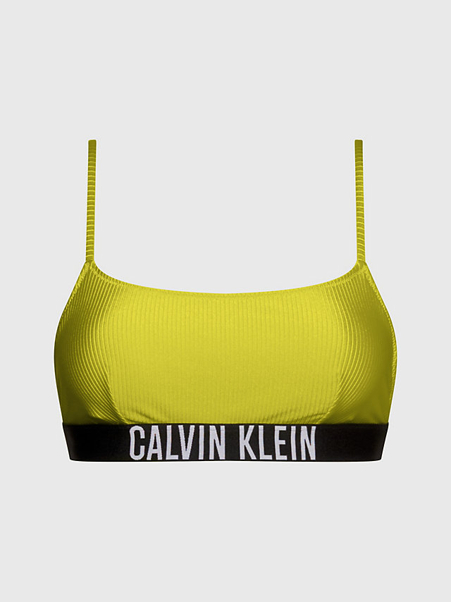 Lemonade Yellow Bralette Bikinitop - Intense Power undefined dames Calvin Klein