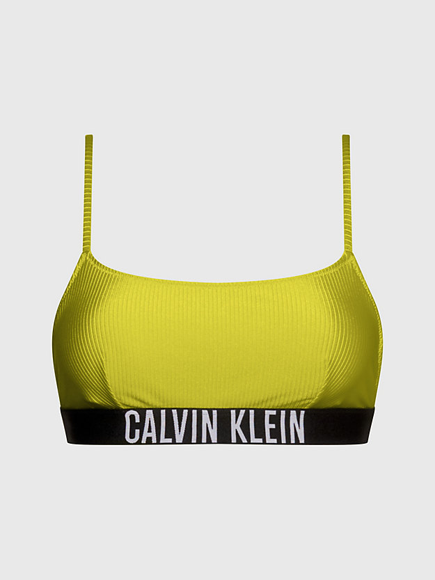 LEMONADE YELLOW Parte de arriba de bikini de corpiño - Intense Power de hombre CALVIN KLEIN