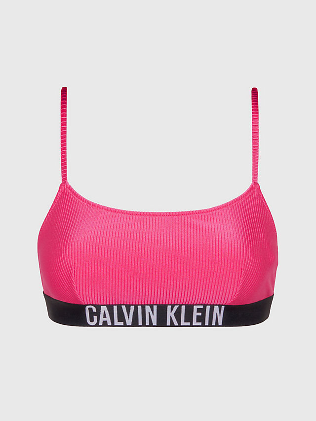 Pink Flash Bralette Bikinitop - Intense Power undefined dames Calvin Klein