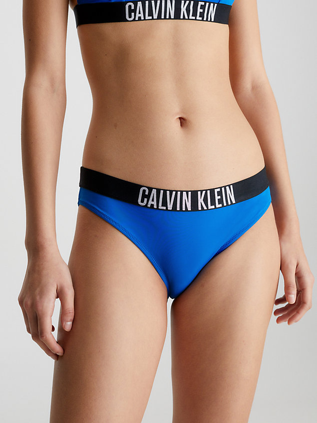 blue bikini bottoms - intense power for women calvin klein