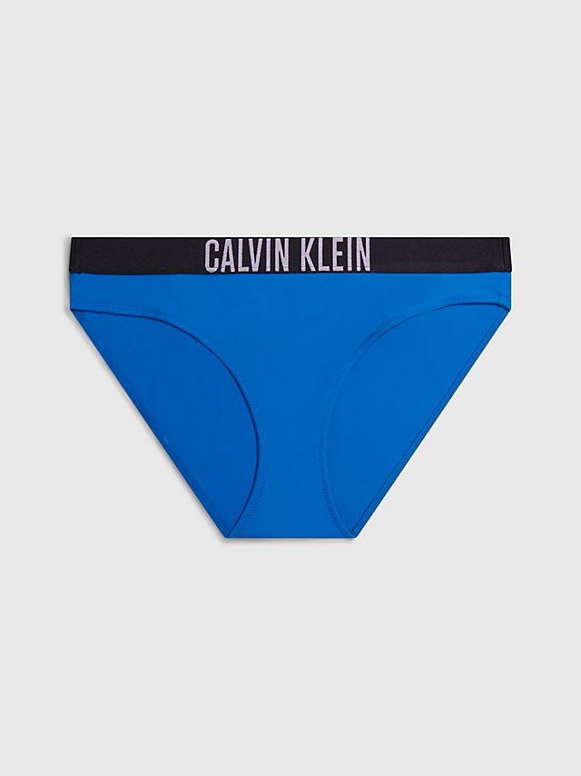 Dynamic Blue Bikini Bottoms - Intense Power undefined women Calvin Klein