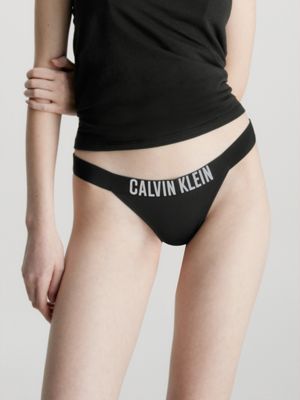 Calvin Klein Swimwear BRAZILIAN - Bikini bottoms - pvh black/black